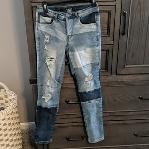 Patchwork jeans